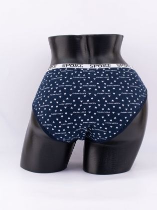 Слипы "maiden heart" с сердечками и эластичным поясом - фото 3