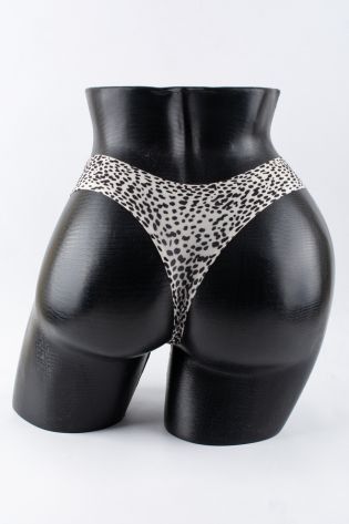 Бесшовные стринги с принтом  - фото 3