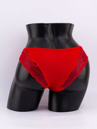 Слипы в рубчик с кружевом №2 - фото 3