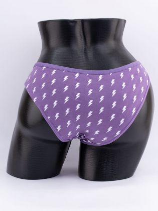 Слипы с принтом "молния" - фото 3