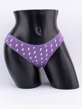 Слипы с принтом "молния" - фото 1