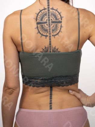 Топ-бандо с кружевом - фото 2