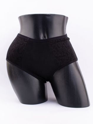 Слипы с ажурным принтом по бокам - фото 1