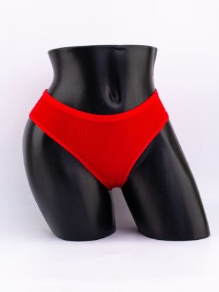 Слипы в рубчик с кружевом №1 - фото 1