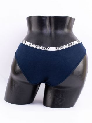 Слипы с эластичным поясом и надписью "sport" - фото 3