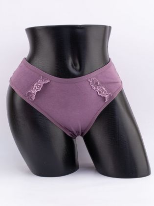 Слипы с кружевом по бокам - фото 1