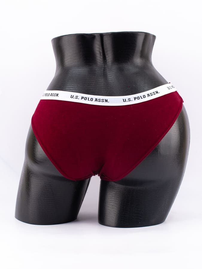 Слипы с эластичной резинкой и надписью "U.S. POLO ASSN"