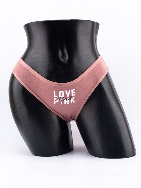 Слипы с надписью "love pink"